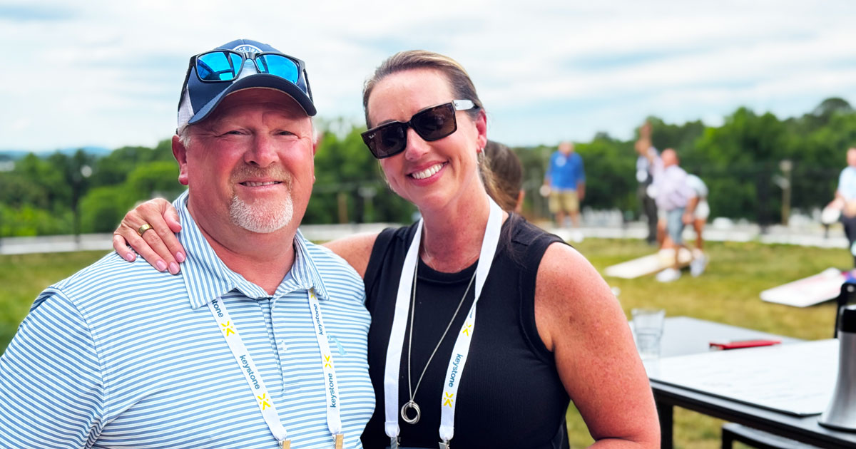 Rich Moore and Shannon Springer