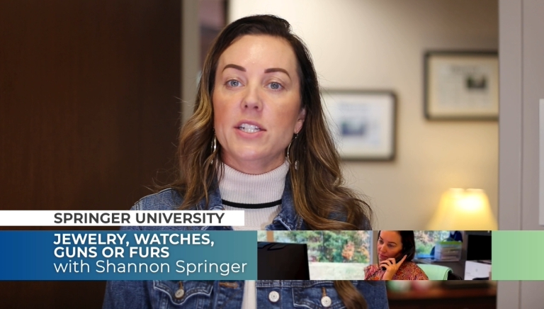 Jewelry, Watches, Guns and Furs insurance lesson video