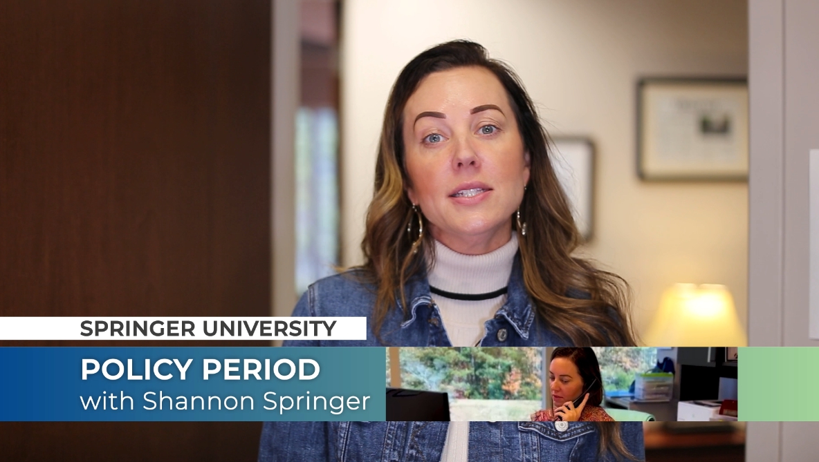 Policy Period insurance lesson video