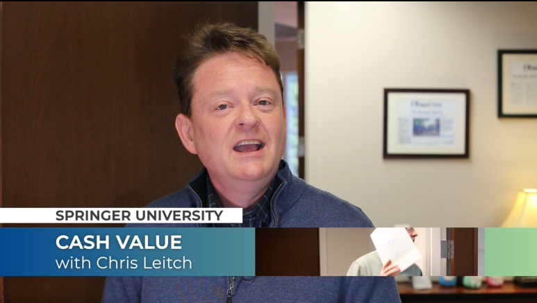 Cash Value insurance lesson video