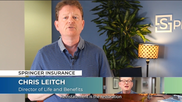 Life Insurance Reinstatement insurance lesson video