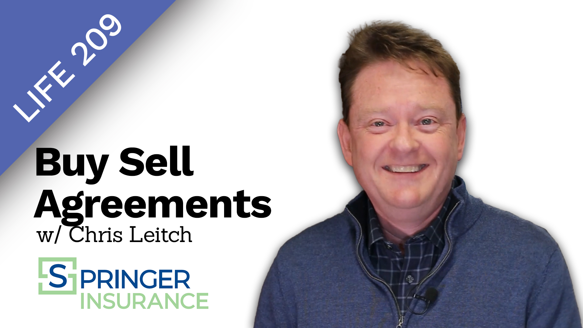 LIFE 209 Buy Sell Agreements insurance lesson video
