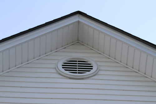 An Attic vent 