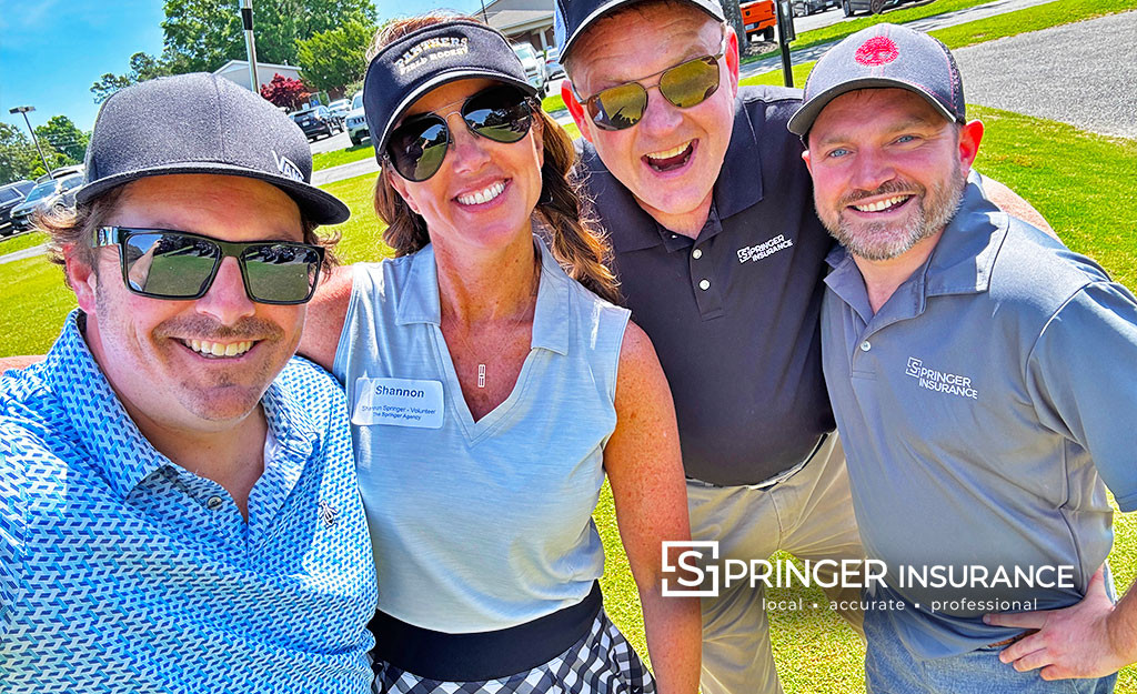 Nick Springer, Shannon Springer, Chris Leith and Stuart Dederer