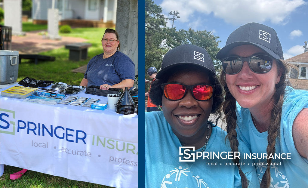 Peggy, Priscilla and Shannon love getting out in the community!